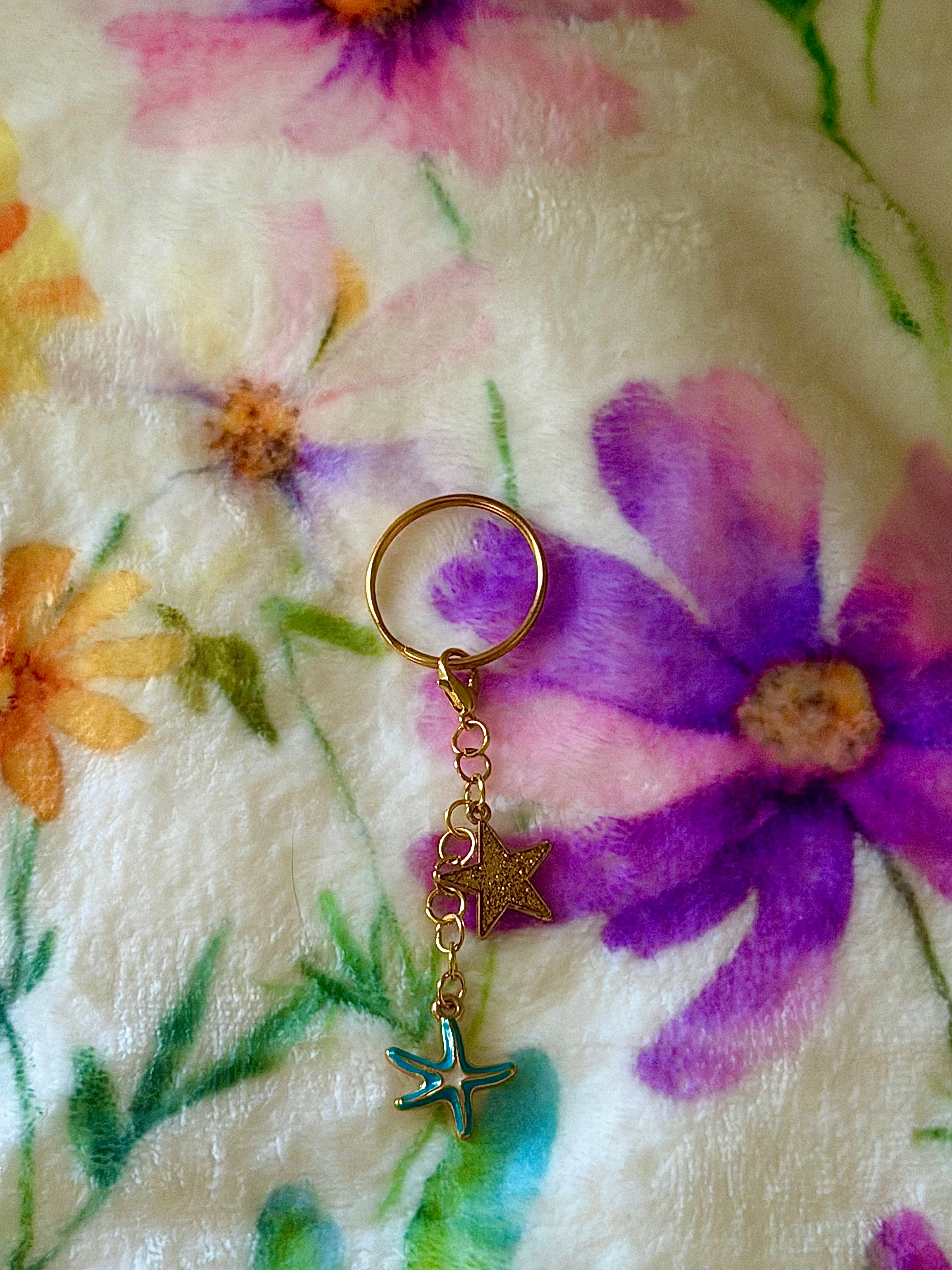 2 Tier Gold Bag Charm