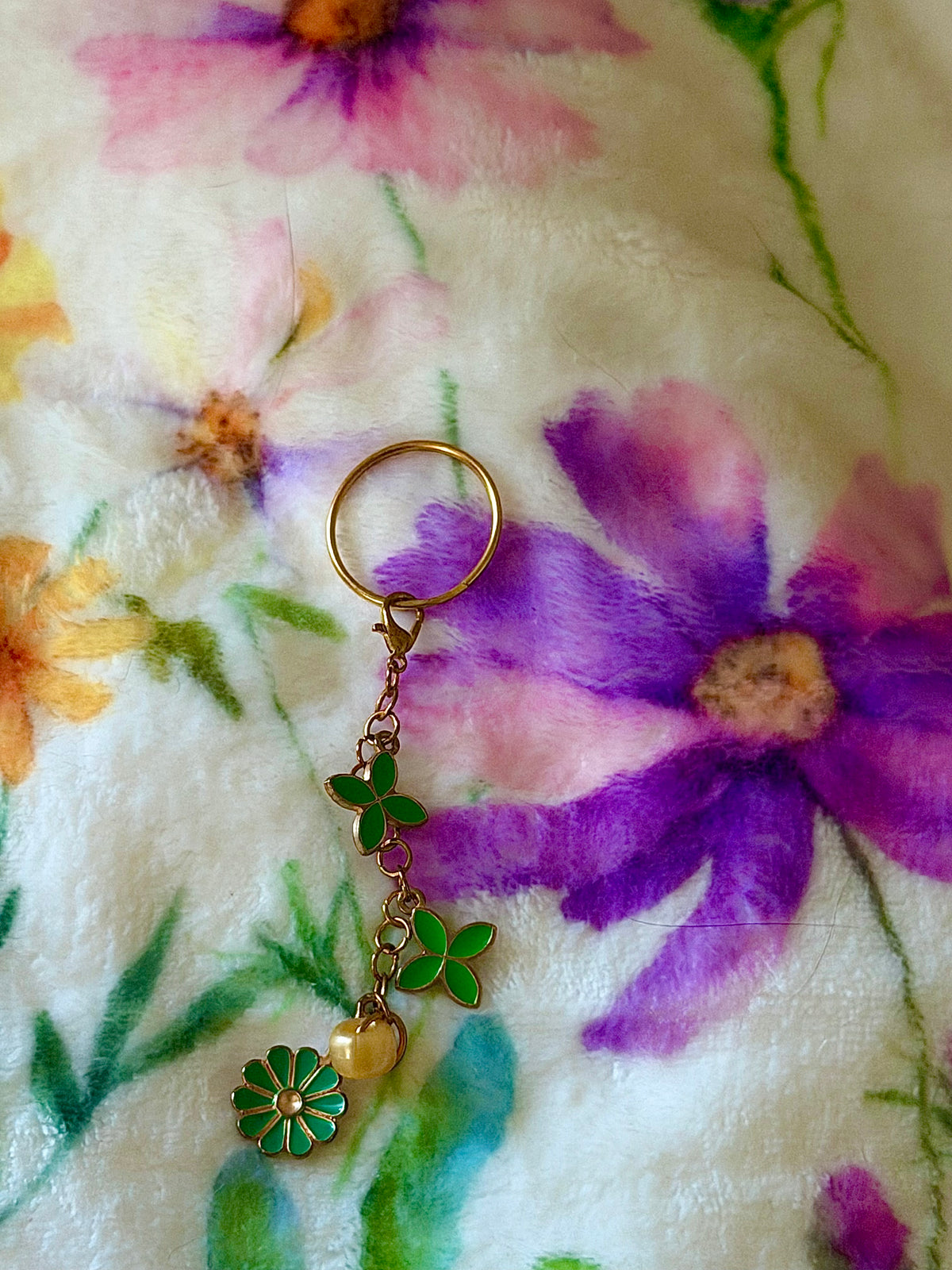 3 Tier Gold Bag Charm