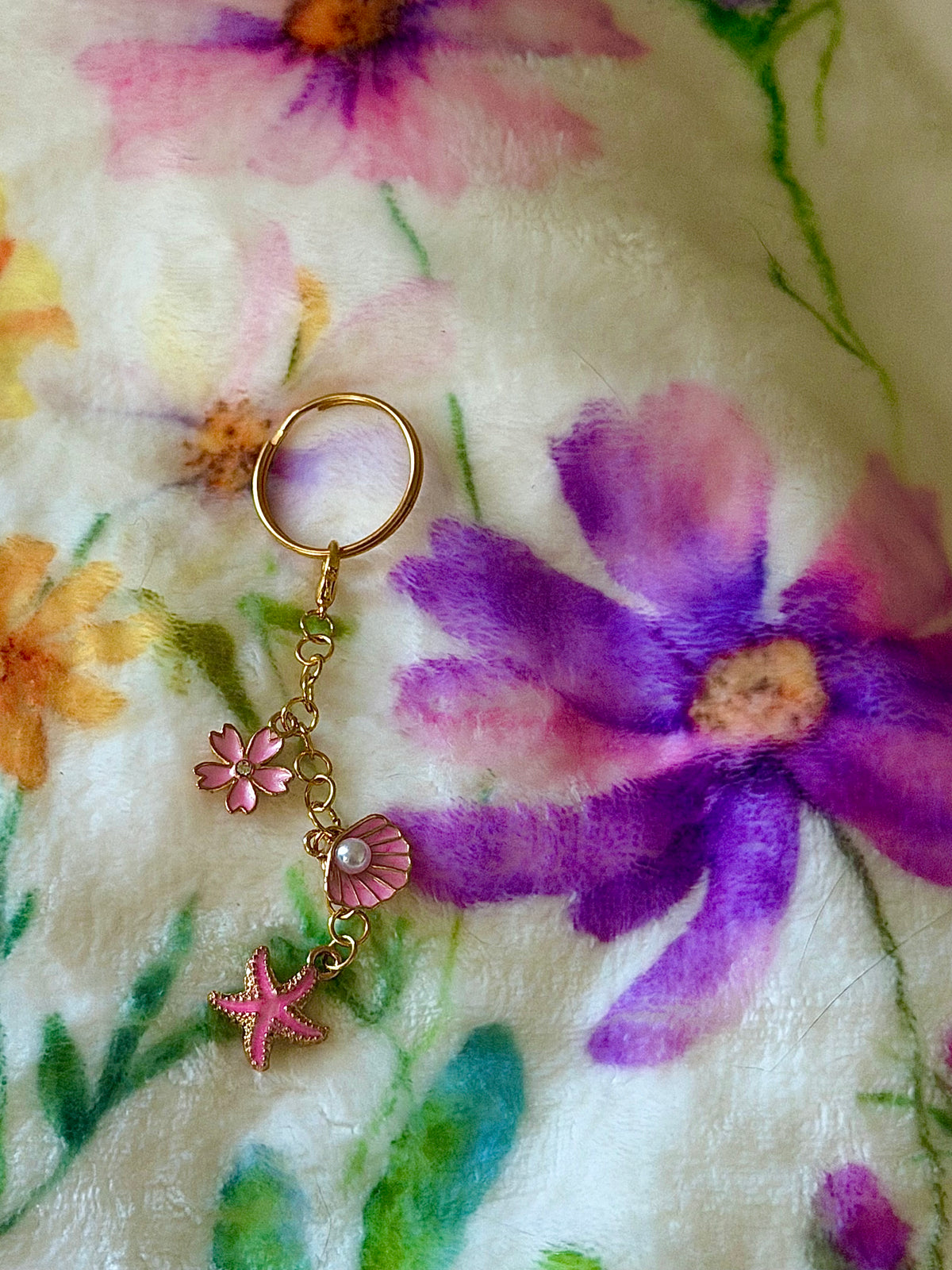 3 Tier Gold Bag Charm