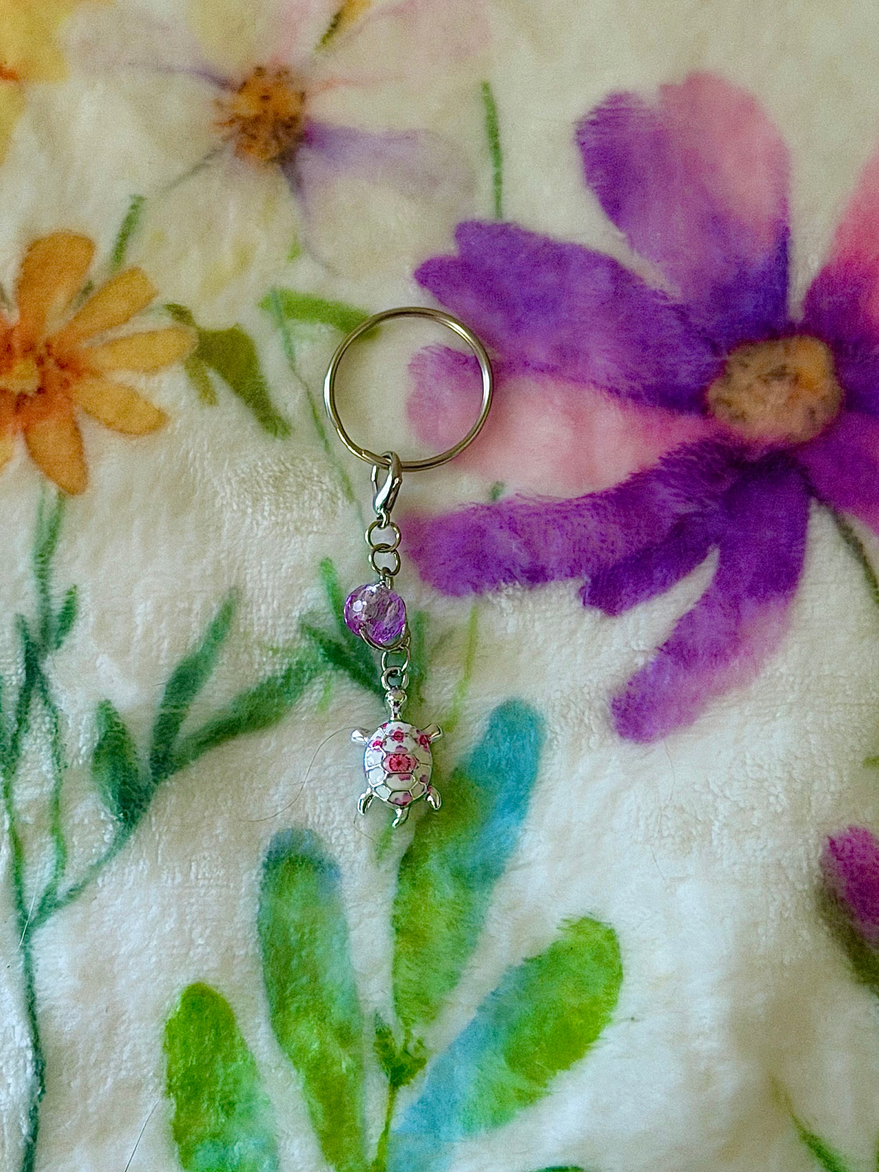 2 Tier Silver Bag Charm