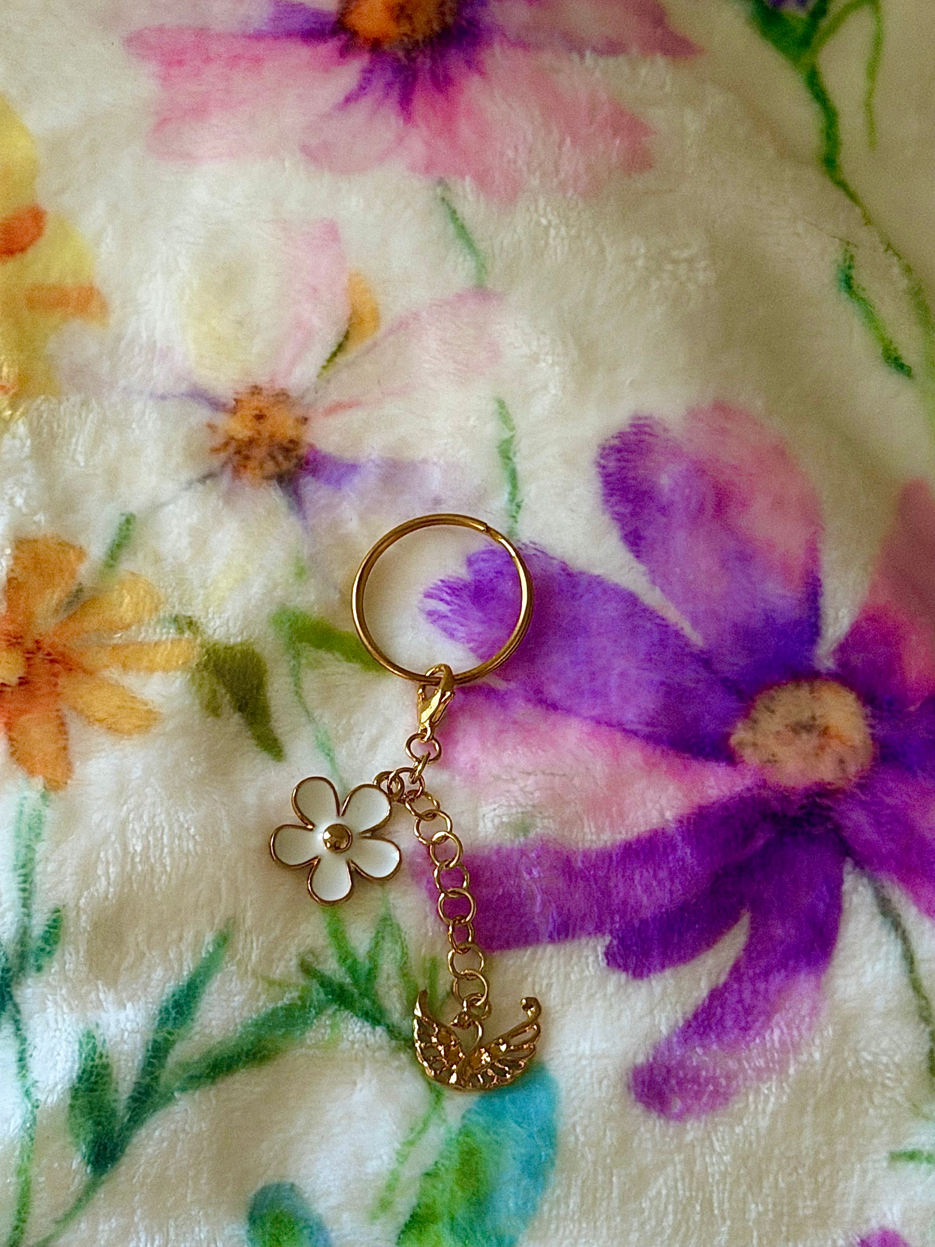 2 Tier Gold Bag Charm