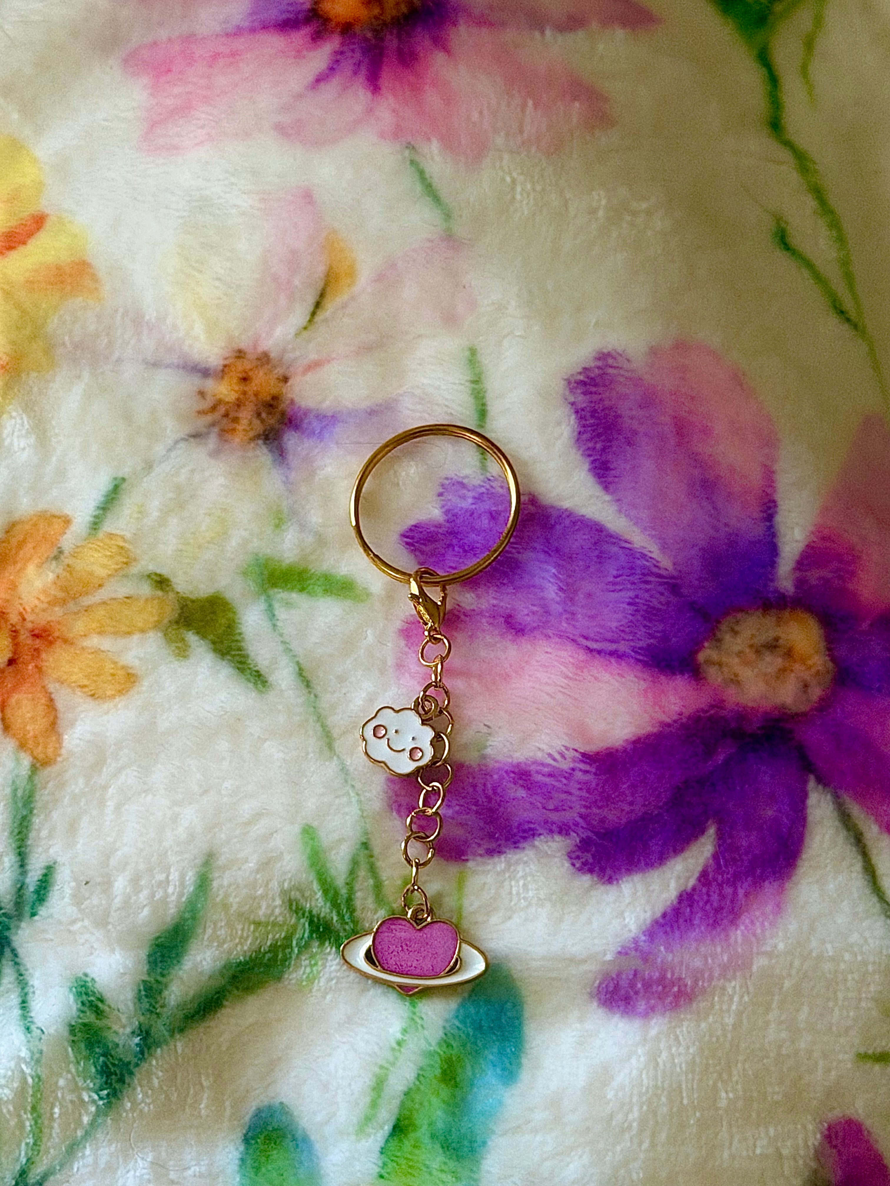 2 Tier Gold Bag Charm