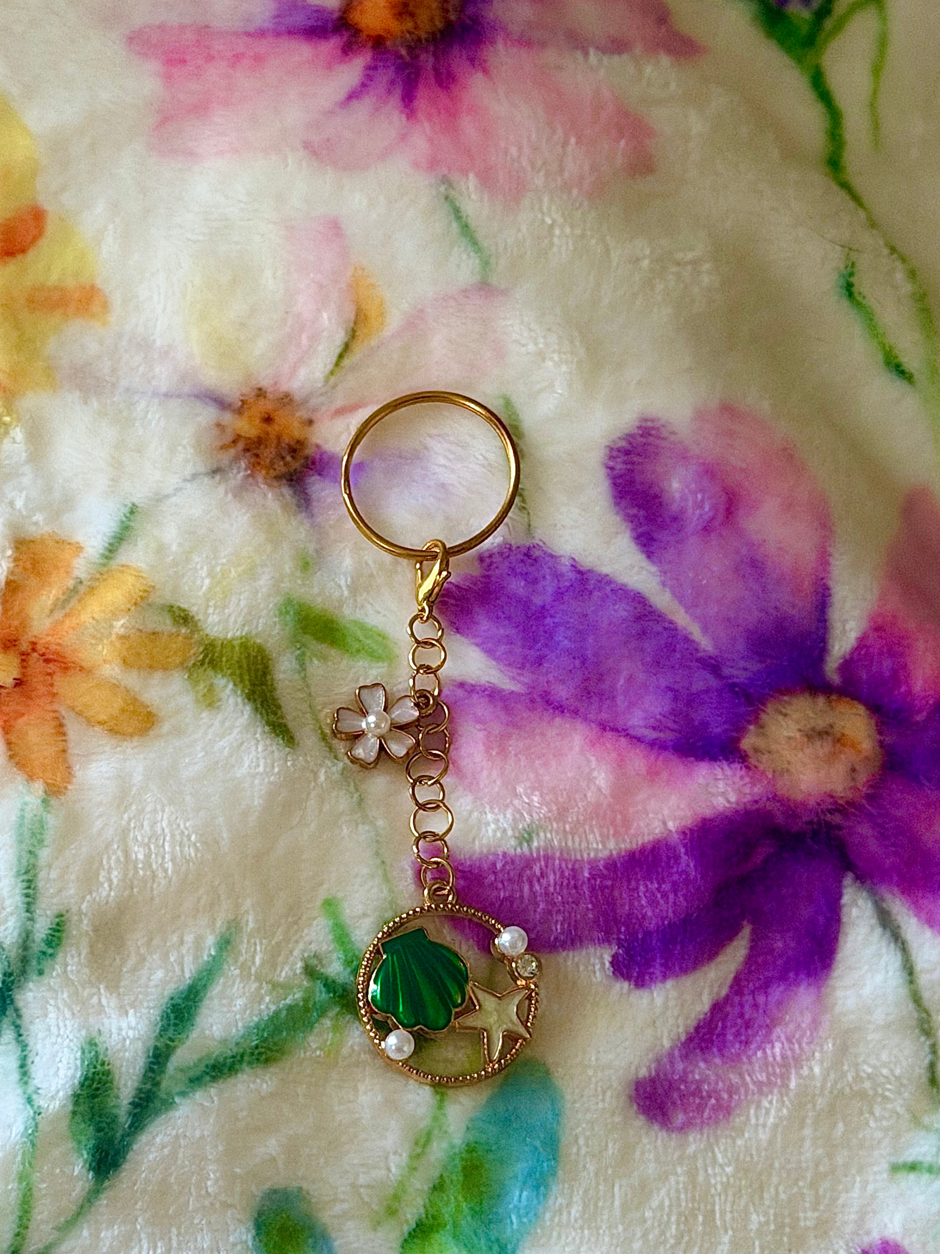 2 Tier Gold Bag Charm