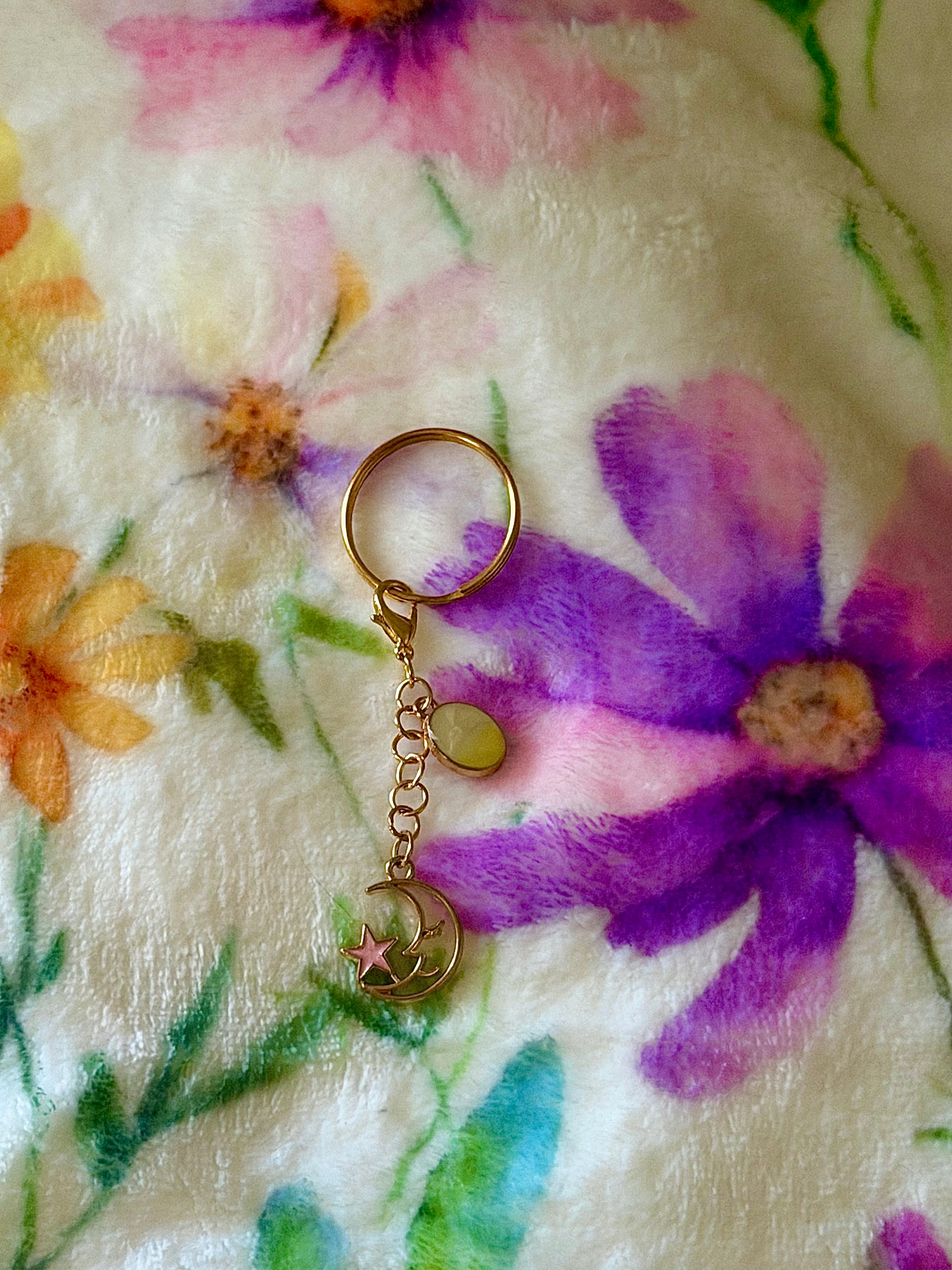 2 Tier Gold Bag Charm