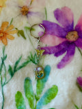 2 Tier Silver Bag Charm