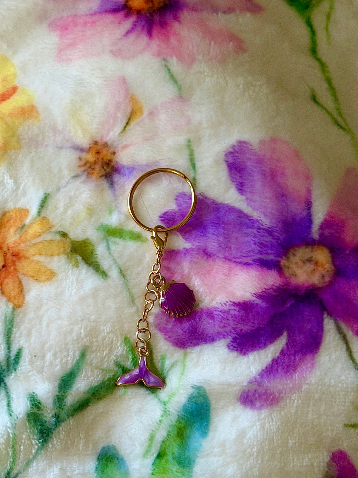 2 Tier Gold Bag Charm