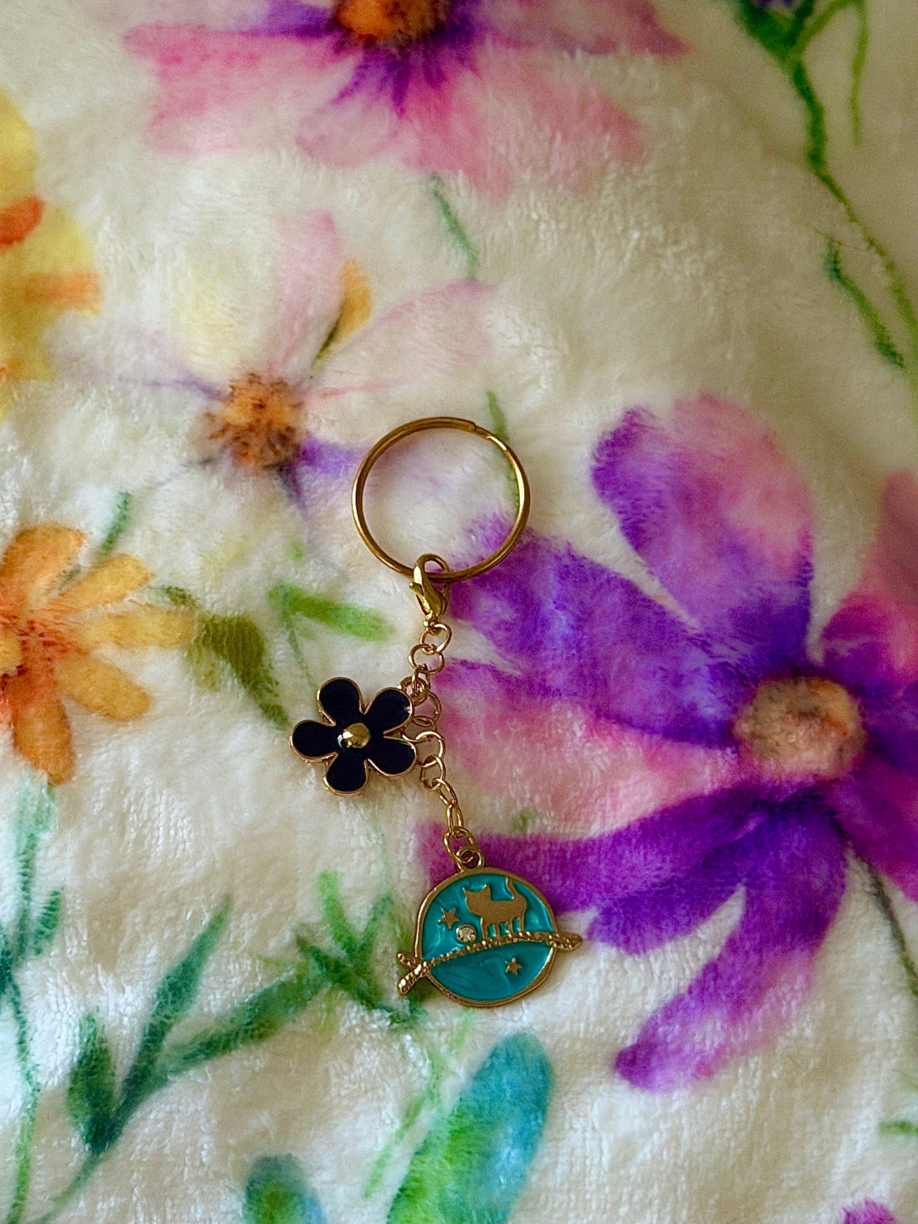 2 Tier Gold Bag Charm