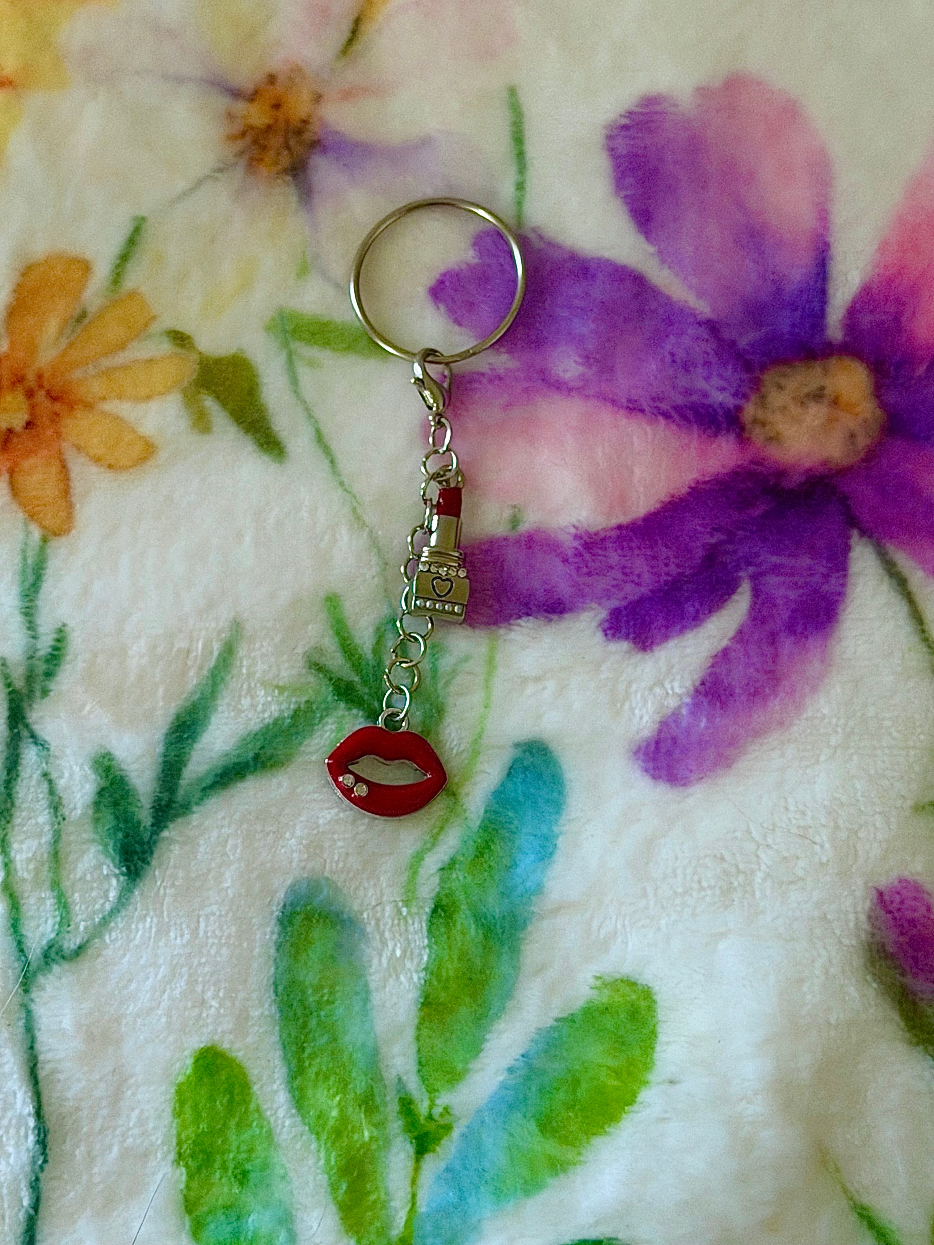 2 Tier Silver Bag Charm