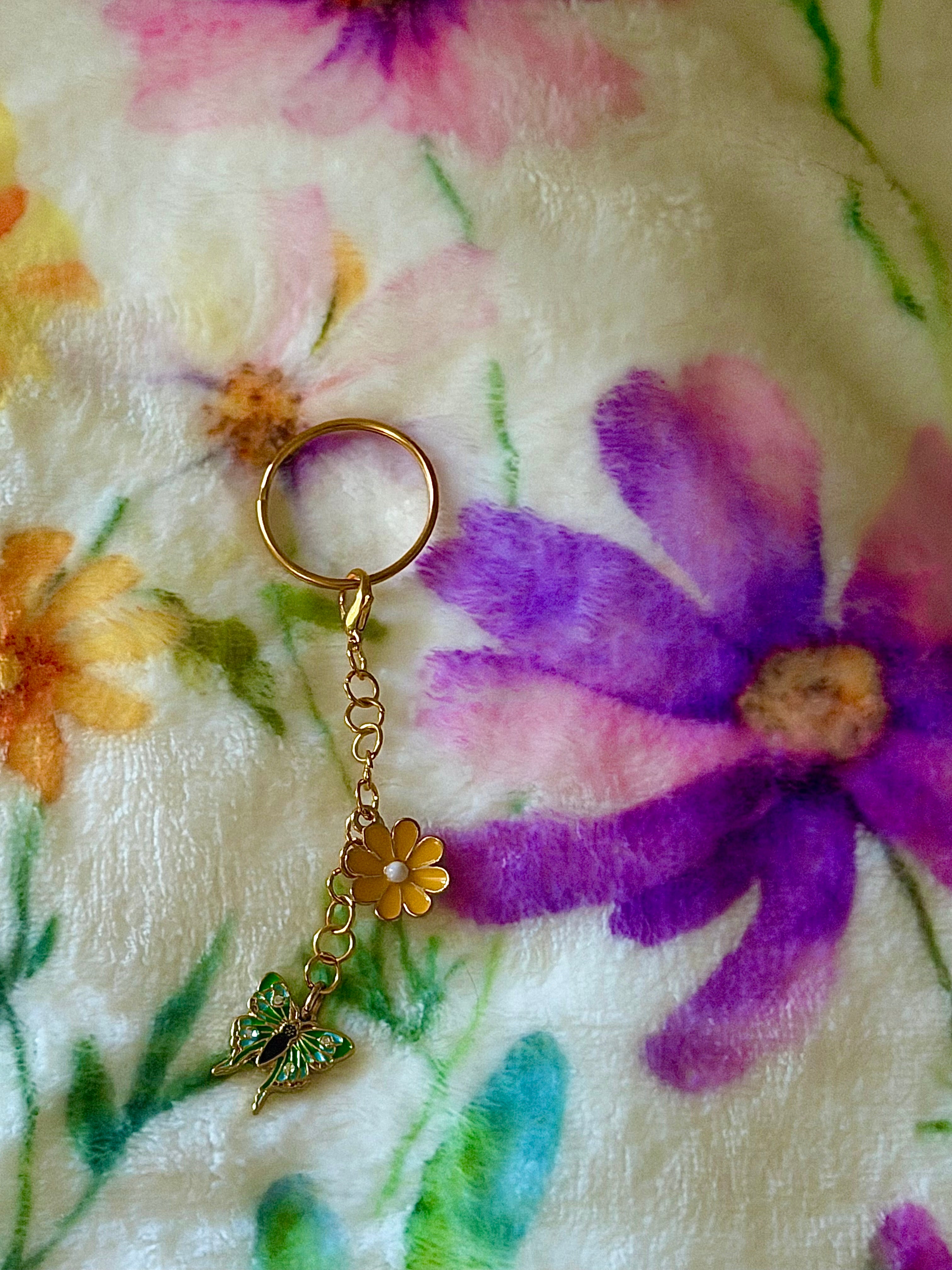 2 Tier Gold Bag Charm