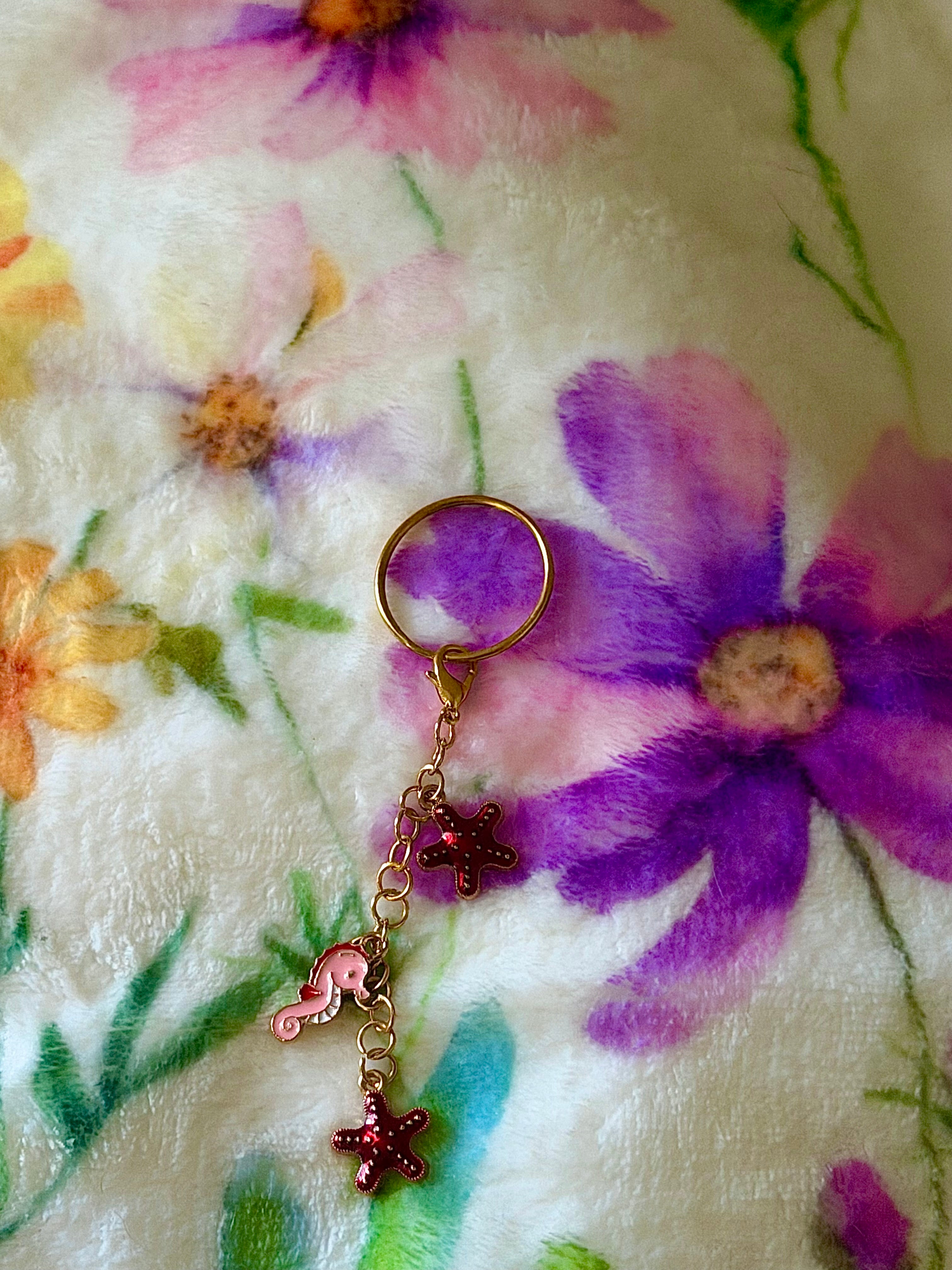 3 Tier Gold Bag Charm