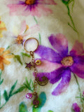 3 Tier Gold Bag Charm