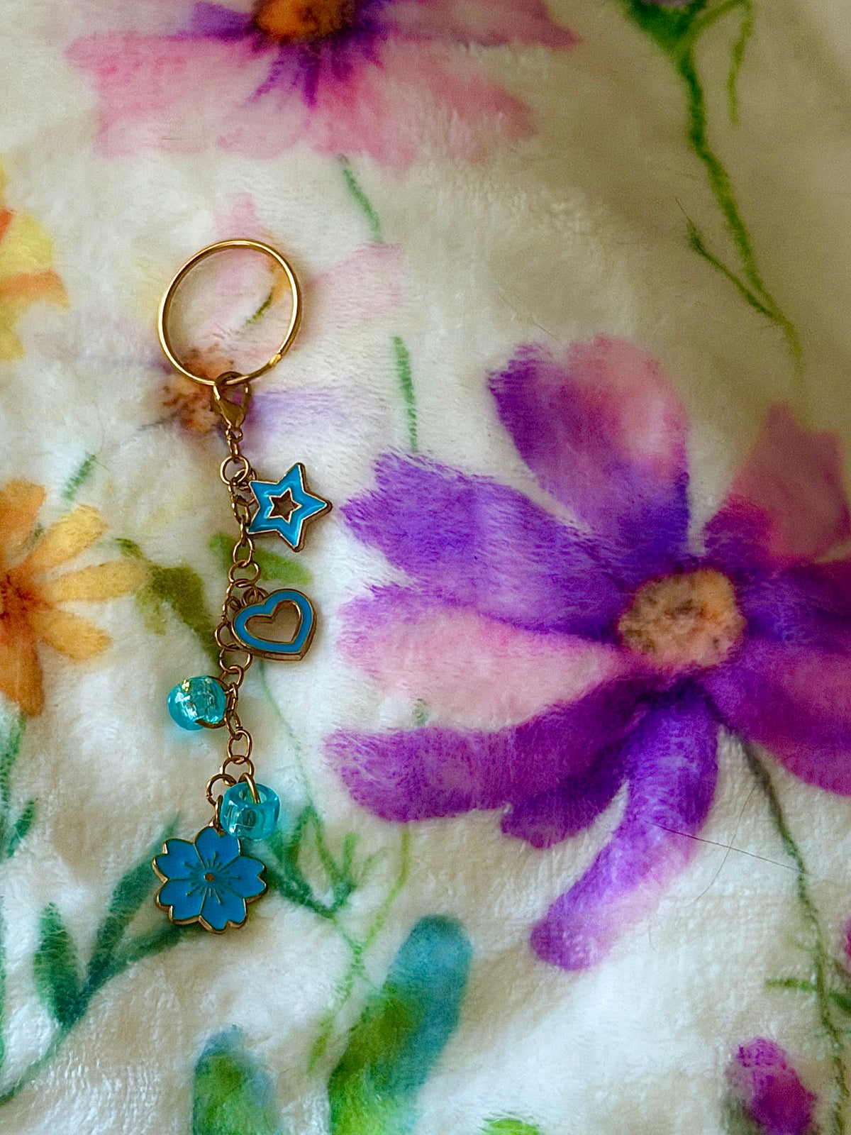 3 Tier Gold Bag Charm