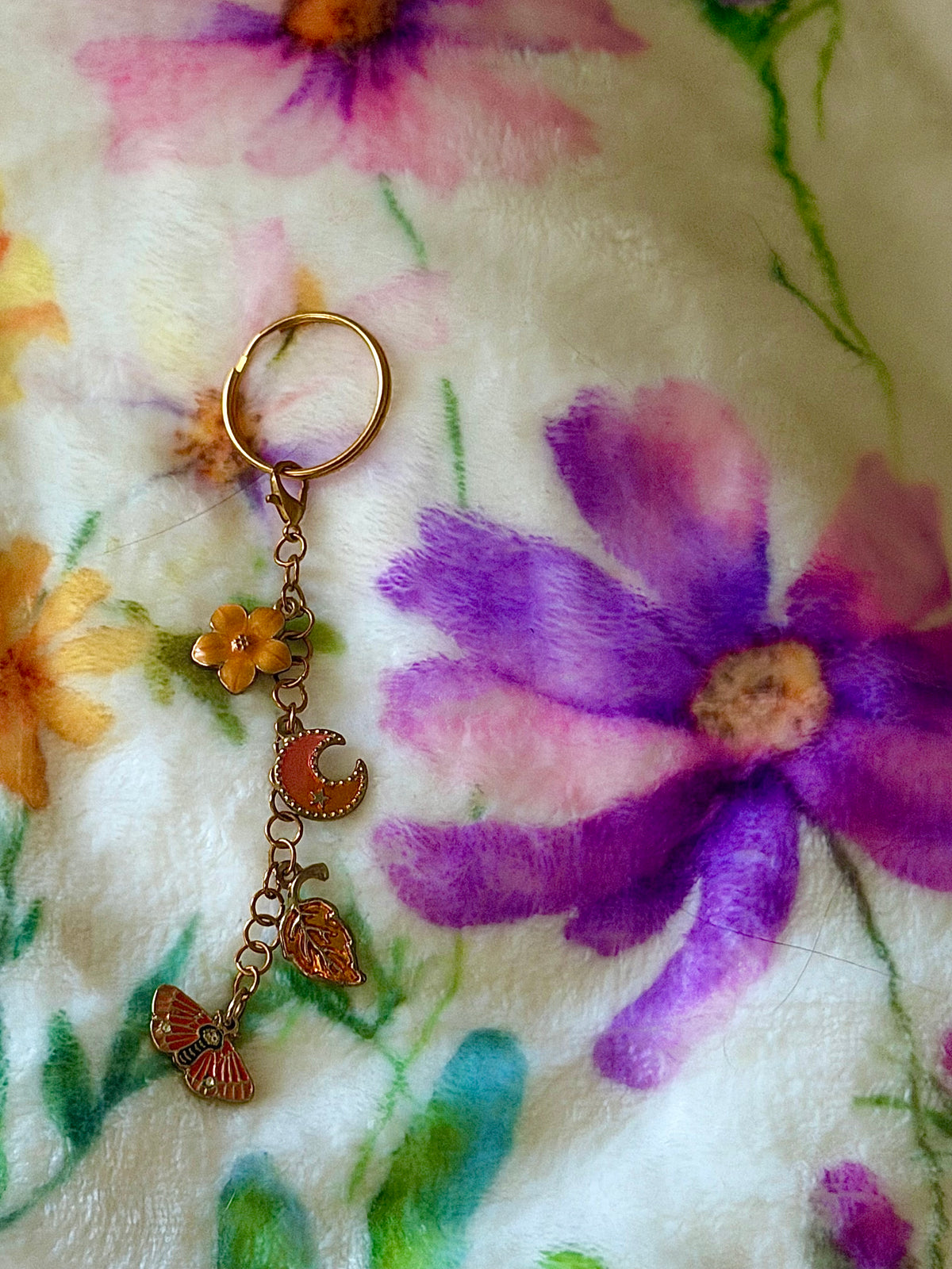 3 Tier Gold Bag Charm