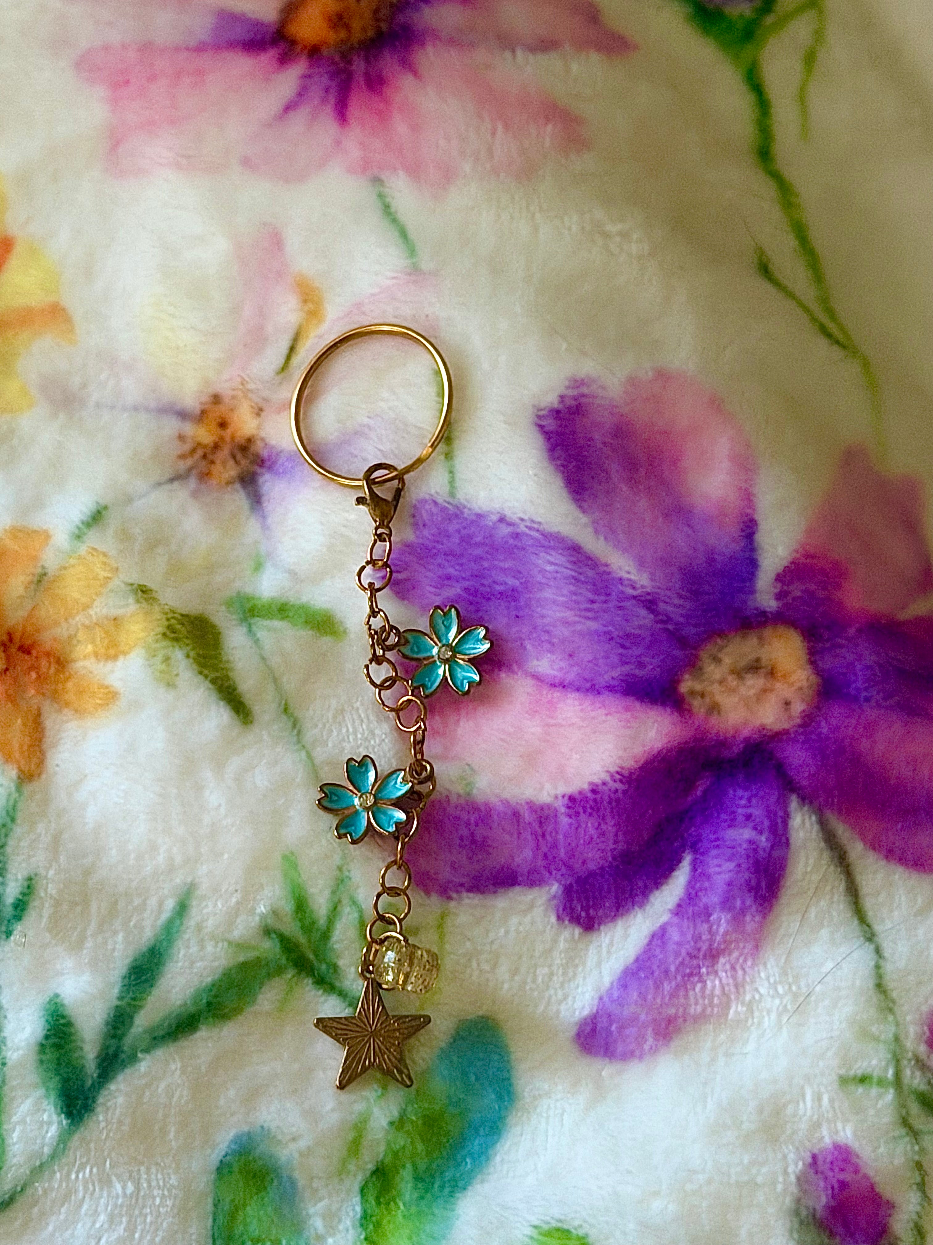 3 Tier Gold Bag Charm