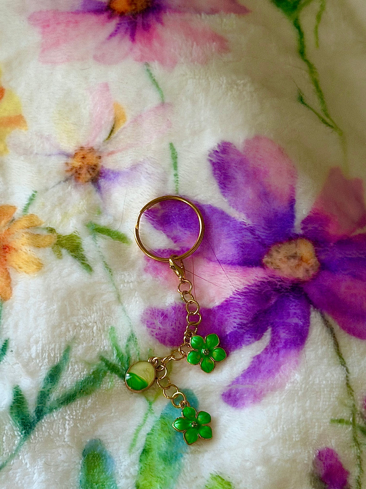 3 Tier Gold Bag Charm