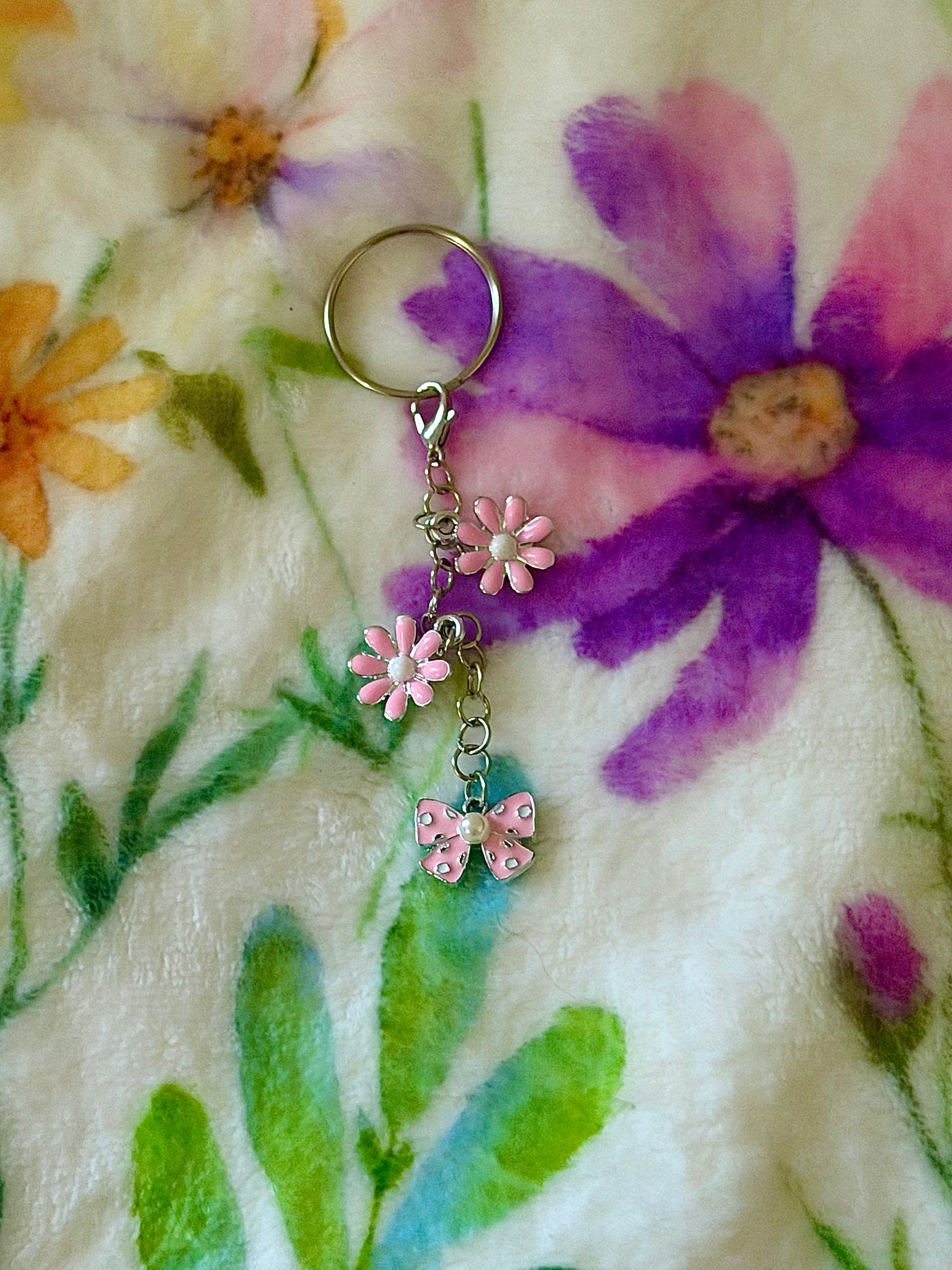 3 Tier Silver Bag Charm