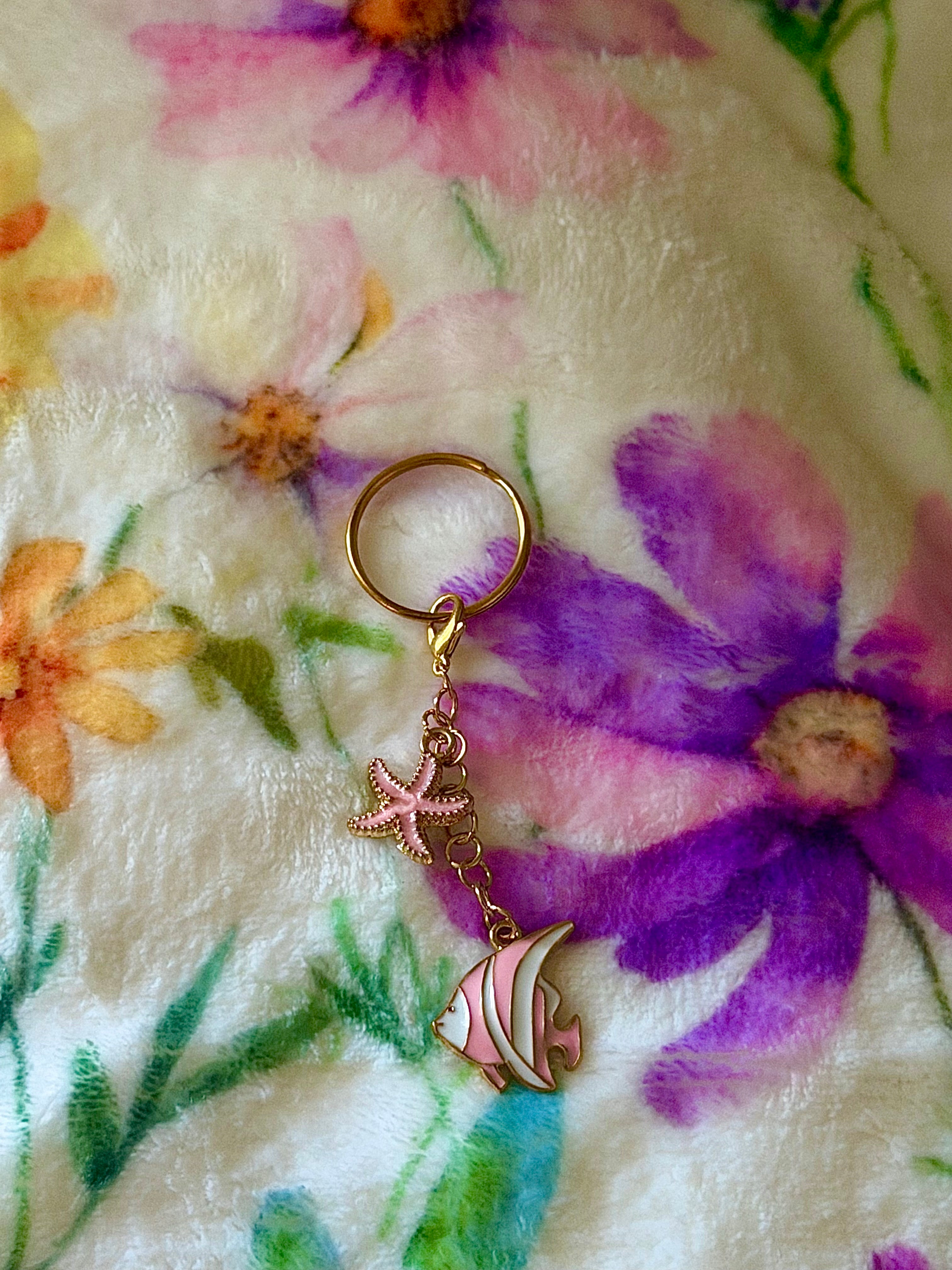 2 Tier Gold Bag Charm