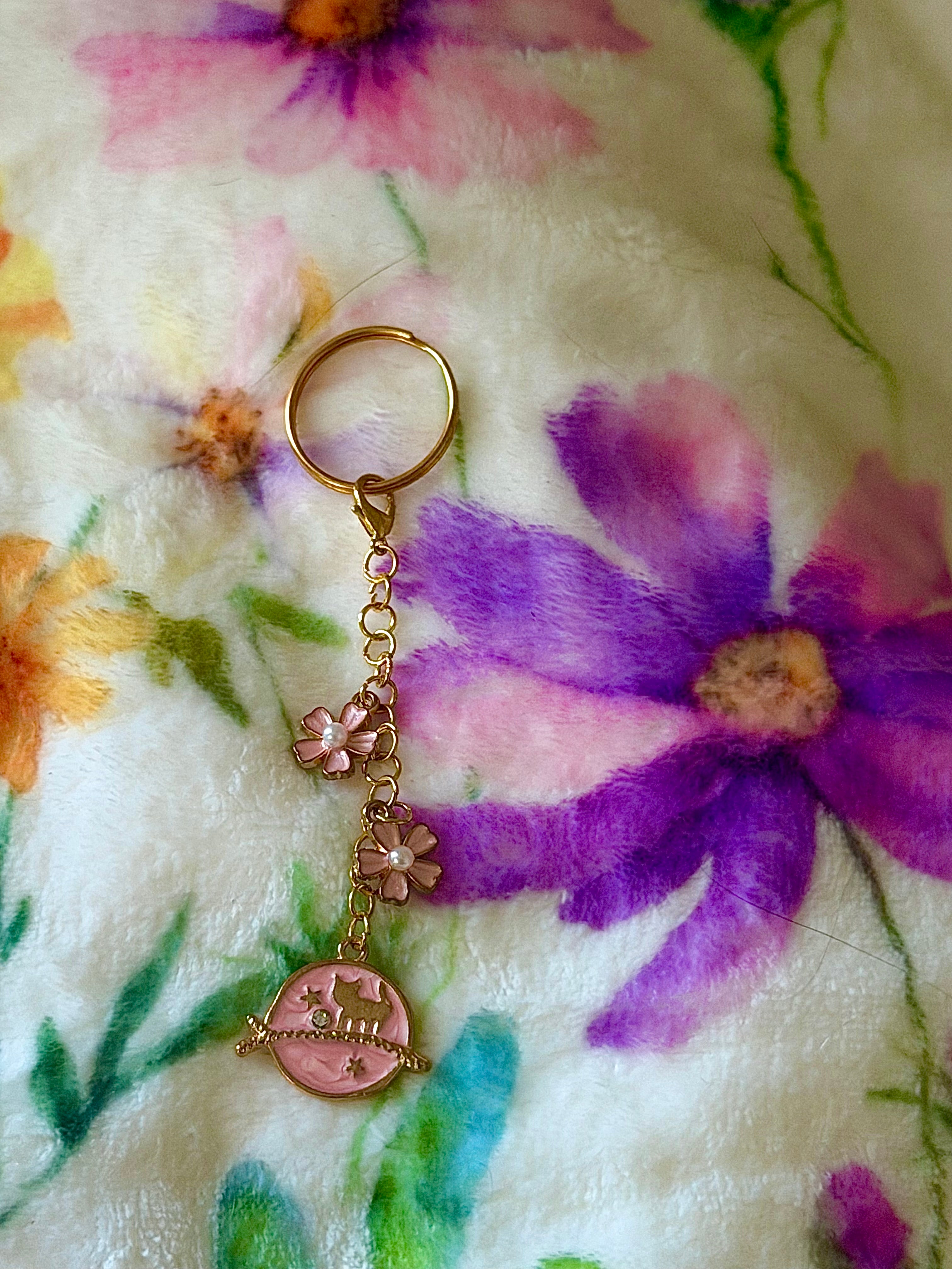 3 Tier Gold Bag Charm
