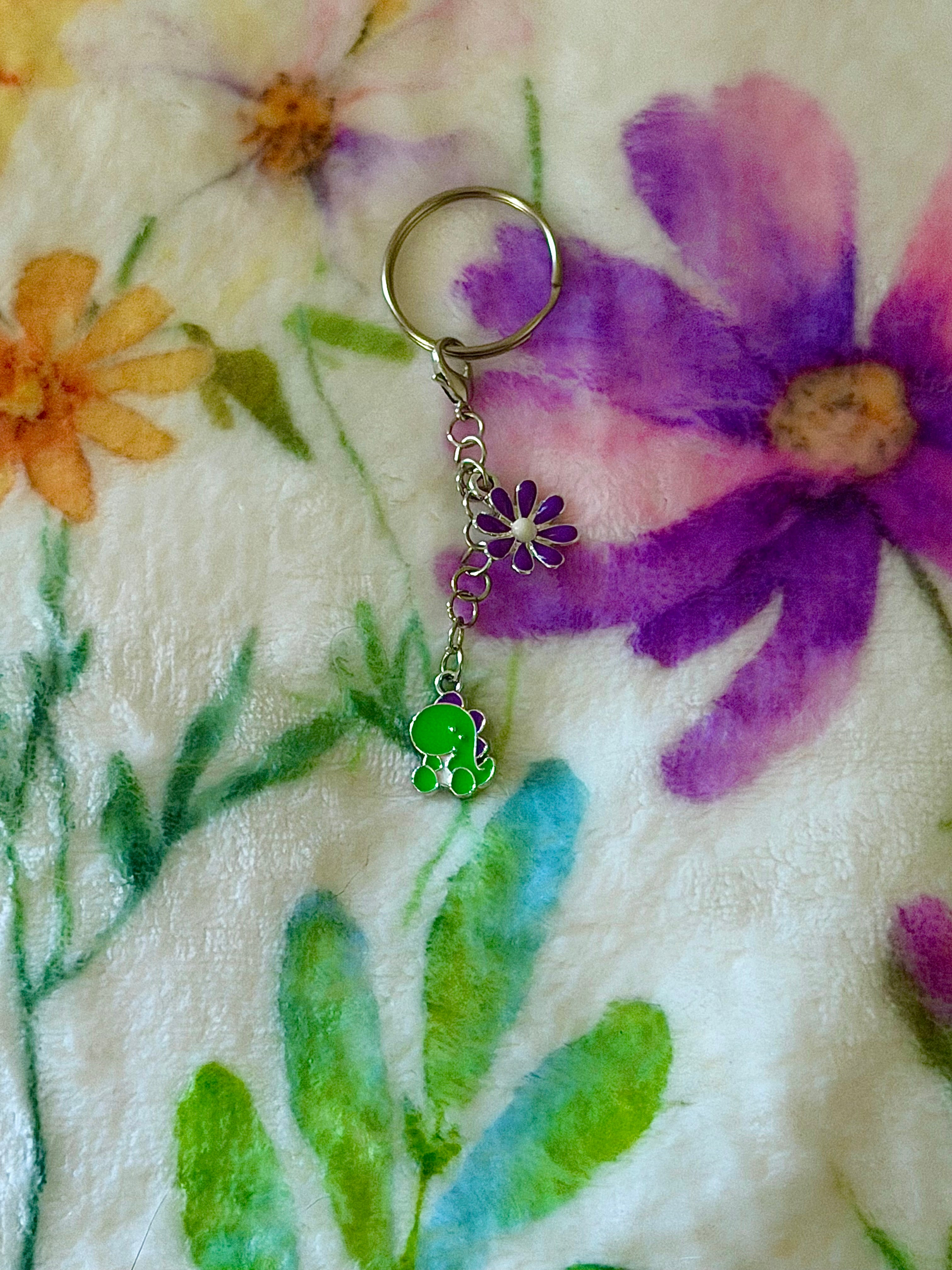 2 Tier Silver Bag Charm