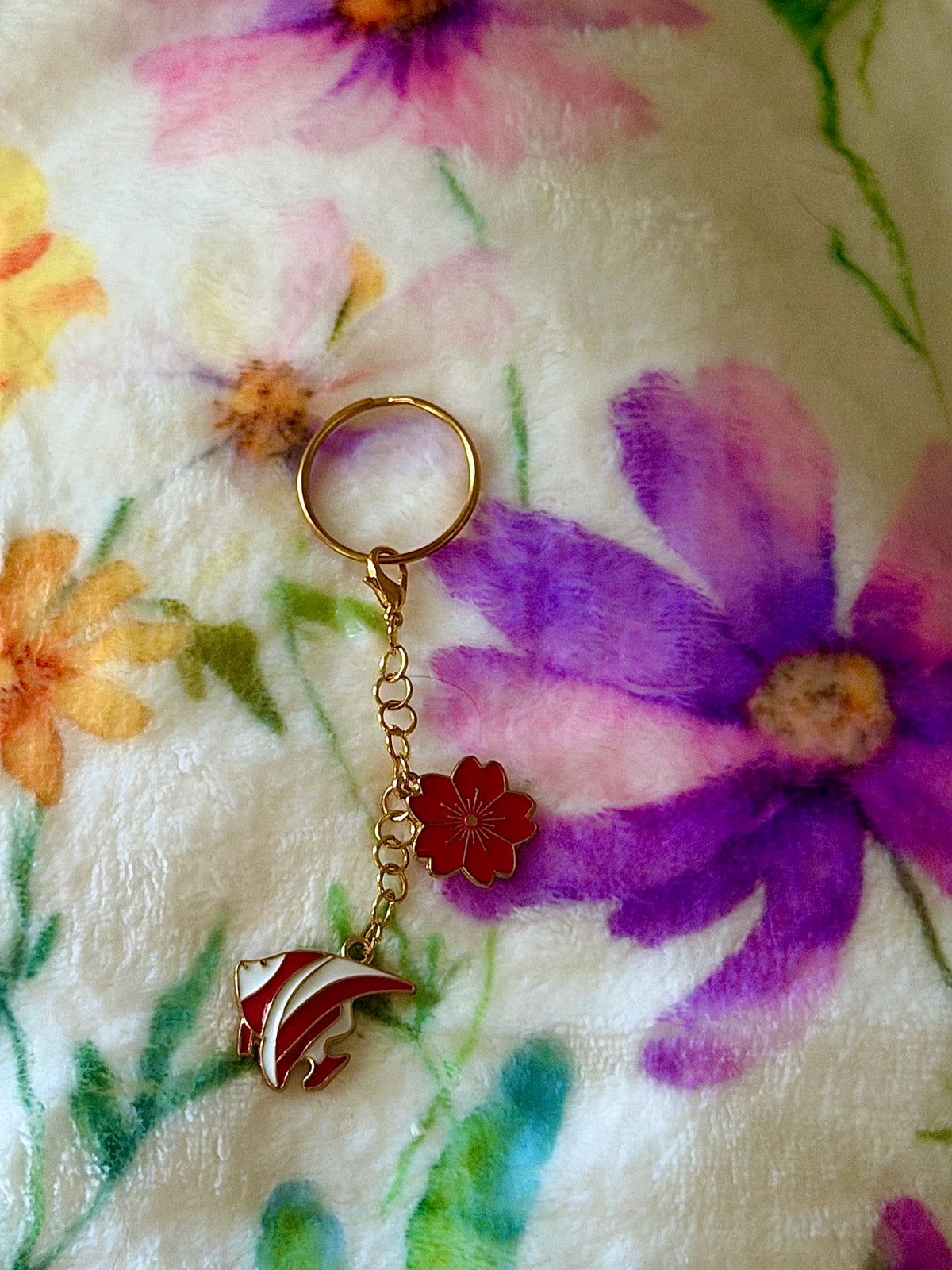 2 Tier Gold Bag Charm