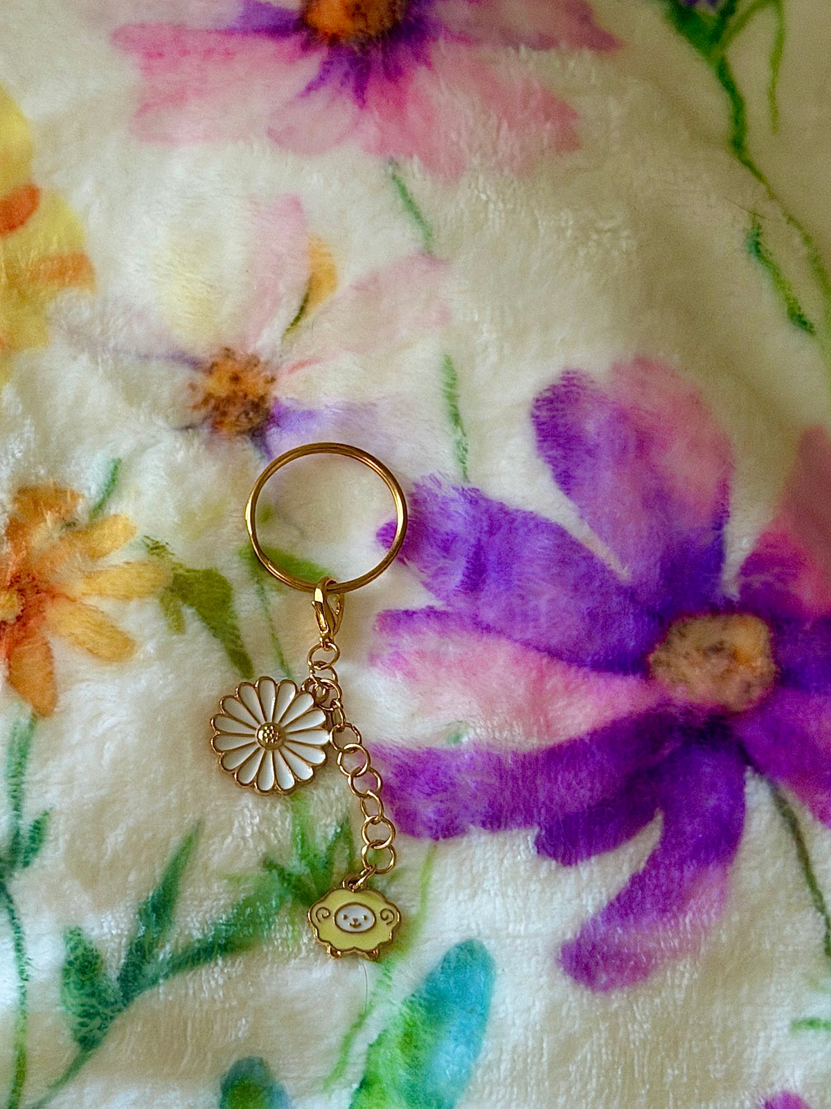 2 Tier Gold Bag Charm